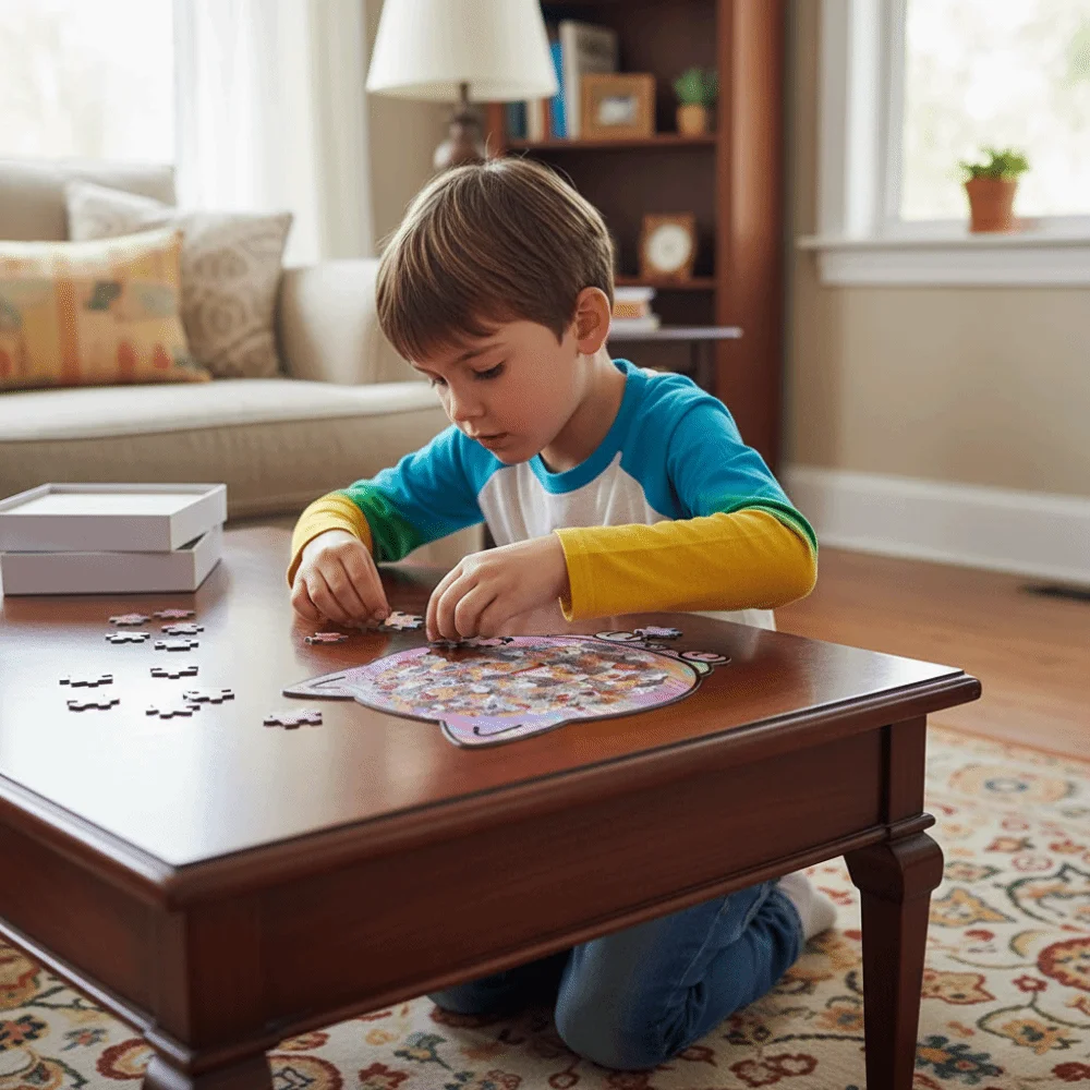 Brain Burning Cat Puzzle Irregular Puzzle Cute Kitten Animal Puzzle Cat Shaped Wooden Puzzle Wooden Colored
Brain Burning Cat Puzzle Irregular Puzzle Cute Kitten Animal Puzzle Cat Shaped Wooden Puzzle Wooden Colored