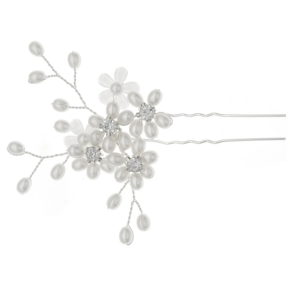 Pearl Flower Hairpin Baby Bridal Pins Ornaments Rhinestone Clips Bride Accessories Wedding for Women Dress
Pearl Flower Hairpin Baby Bridal Pins Ornaments Rhinestone Clips Bride Accessories Wedding for Women Dress