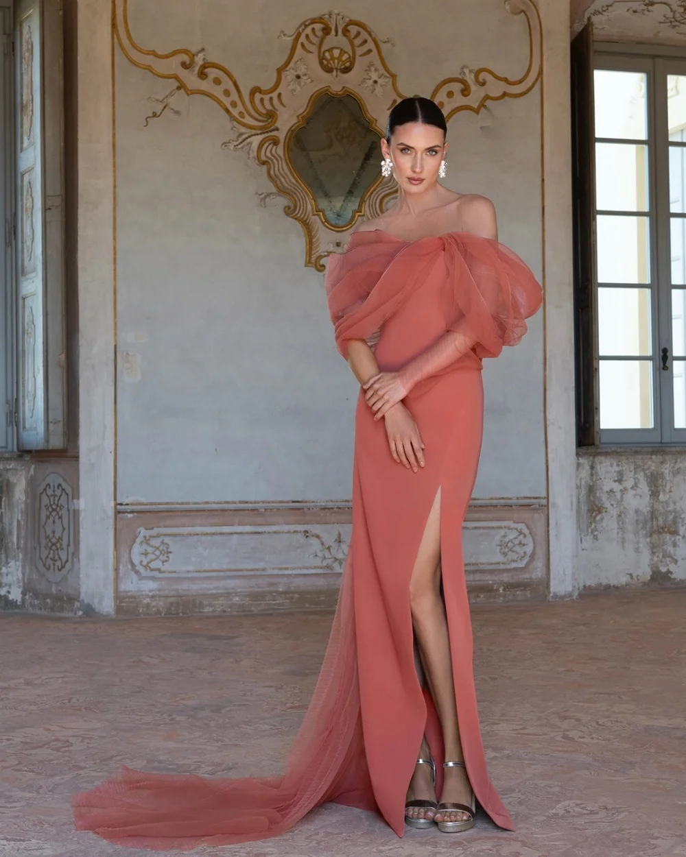 Customized High Quality Classic Jersey Pleat Ruched Mermaid Off-the-shoulder Floor-Length Evening Dresses For Birthday Party
Customized High Quality Classic Jersey Pleat Ruched Mermaid Off-the-shoulder Floor-Length Evening Dresses For Birthday Party