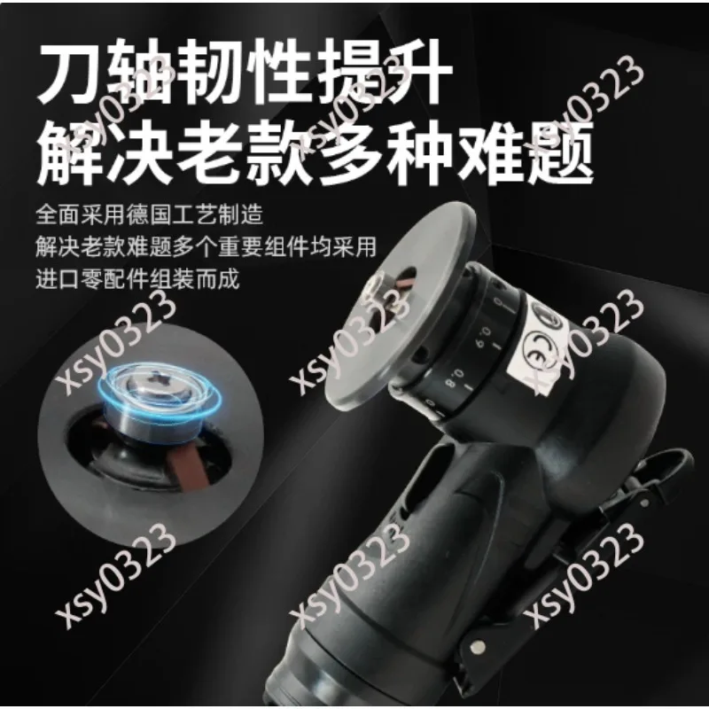 Mini Pneumatic Chamferer Handheld Woodworking Trimmer C/R Angle Deburring Tool for Wood Finish
Mini Pneumatic Chamferer Handheld Woodworking Trimmer C/R Angle Deburring Tool for Wood Finish