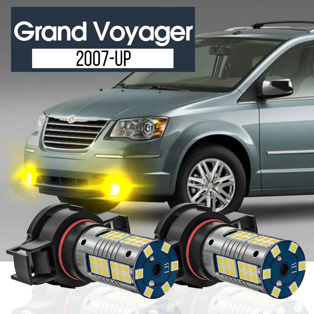 2pcs LED Fog Light Lamp Blub Canbus Accessories For Chrysler Grand Voyager 2007 2008 2009 
2pcs LED Fog Light Lamp Blub Canbus Accessories For Chrysler Grand Voyager 2007 2008 2009