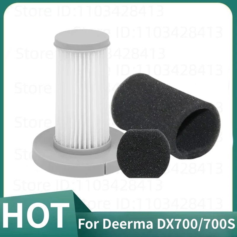 For Deerma DX700/700S Filter Hand-Held Parts Vacuum Cleaner Filter Haipa Sponge Sleeve Filter Cotton Accessories
For Deerma DX700/700S Filter Hand-Held Parts Vacuum Cleaner Filter Haipa Sponge Sleeve Filter Cotton Accessories