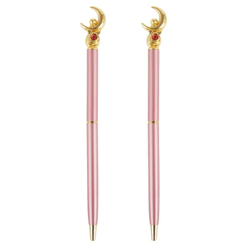 2Piece Moon Pen - Anime Girls Rose Gold Pens Back To School Supplies Black Gel Pens 0.5 Mm
2Piece Moon Pen - Anime Girls Rose Gold Pens Back To School Supplies Black Gel Pens 0.5 Mm