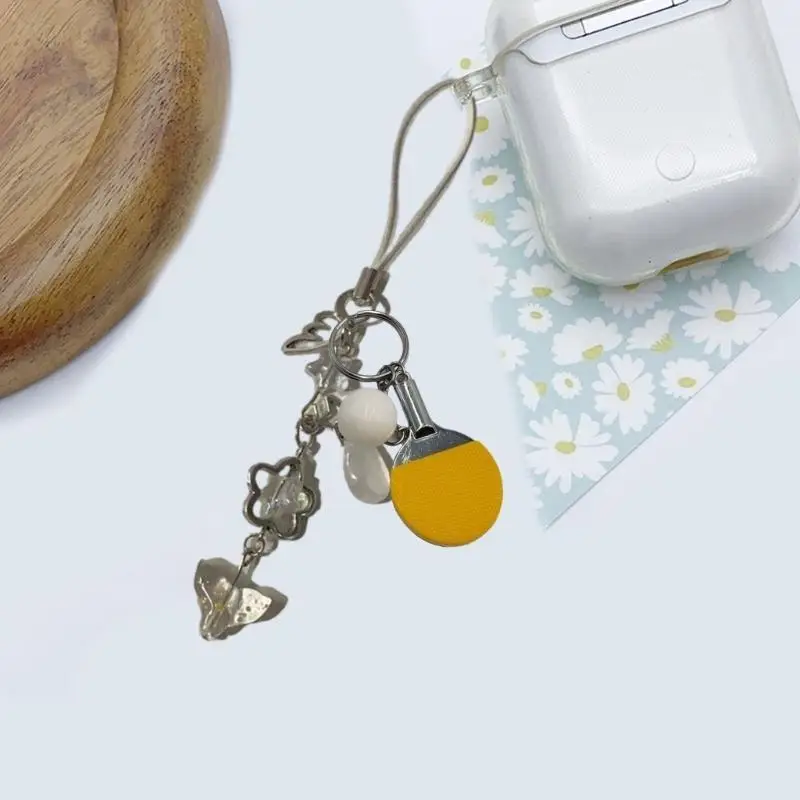652F Small Table Tennis Keychain Sports Keychain Pendant 3D Pingpong Pendant Keyring
652F Small Table Tennis Keychain Sports Keychain Pendant 3D Pingpong Pendant Keyring