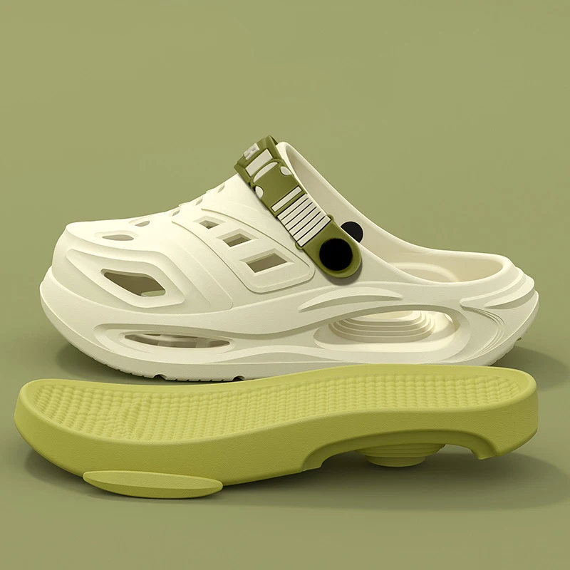 Smile Men's And Women's Cave Shoes Fashion Breathable Sandals With Removable Insoles Non-slip Cushioned Thickened Soft Slippers
Smile Men's And Women's Cave Shoes Fashion Breathable Sandals With Removable Insoles Non-slip Cushioned Thickened Soft Slippers