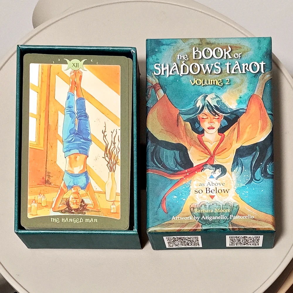 Book of Shadows Tarot Volume 2: So Below – Modern Wiccan Tarot Deck 12*7cm, 78 Cards for Everyday Magic, Packed in Rigid Box
Book of Shadows Tarot Volume 2: So Below – Modern Wiccan Tarot Deck 12*7cm, 78 Cards for Everyday Magic, Packed in Rigid Box