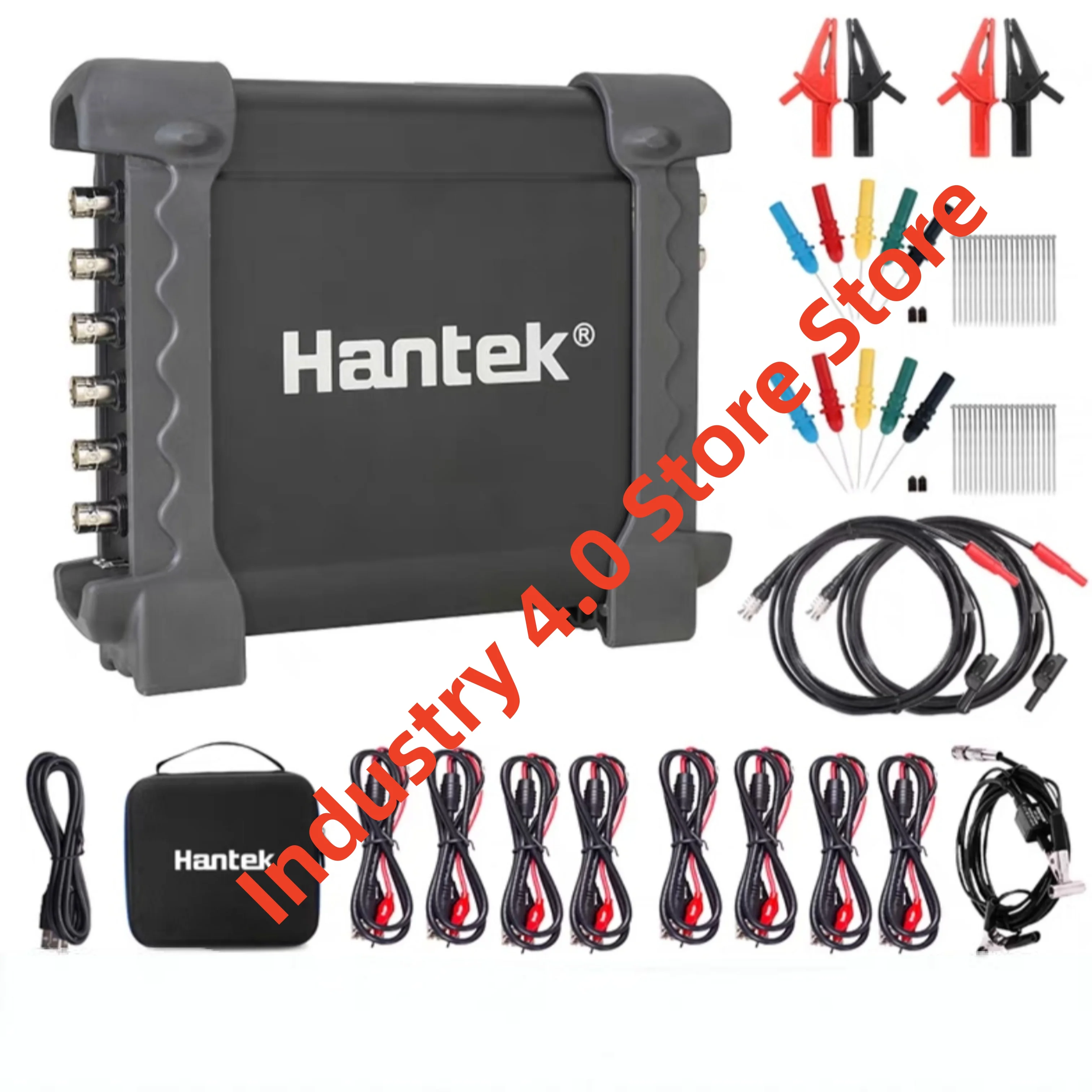 Hantek 1008C+2PCS HT30A+4PCS HT18A+2PCS P5007 Eight channel USB virtual oscilloscope new original
Hantek 1008C+2PCS HT30A+4PCS HT18A+2PCS P5007 Eight channel USB virtual oscilloscope new original