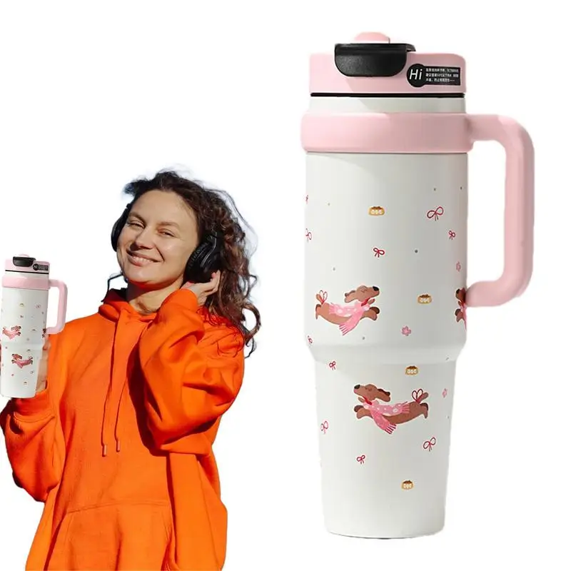 Water Tumbler With Handle Modern Insulated Leakproof Bottle 1000ml Reusable Tumblers Cupholder Iced Coffee Cup For Mom Grandma
Water Tumbler With Handle Modern Insulated Leakproof Bottle 1000ml Reusable Tumblers Cupholder Iced Coffee Cup For Mom Grandma