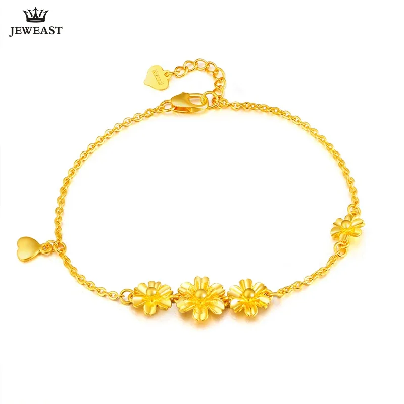 SFE 24K Pure Gold Bracelet Real 999 Solid Gold Bangle Refinement Flowers Trendy Classic Party Fine Jewelry Hot Sell New 2023
SFE 24K Pure Gold Bracelet Real 999 Solid Gold Bangle Refinement Flowers Trendy Classic Party Fine Jewelry Hot Sell New 2023