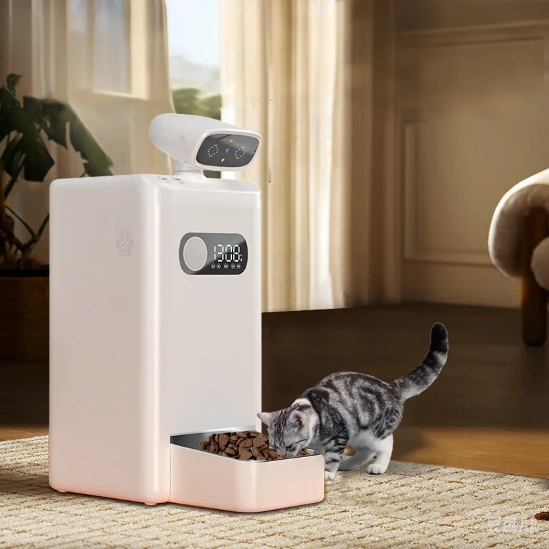 2025 Upgrade AI Video Pet Camera Stainless Steel Treat Dispenser for Dogs and Cats
2025 Upgrade AI Video Pet Camera Stainless Steel Treat Dispenser for Dogs and Cats