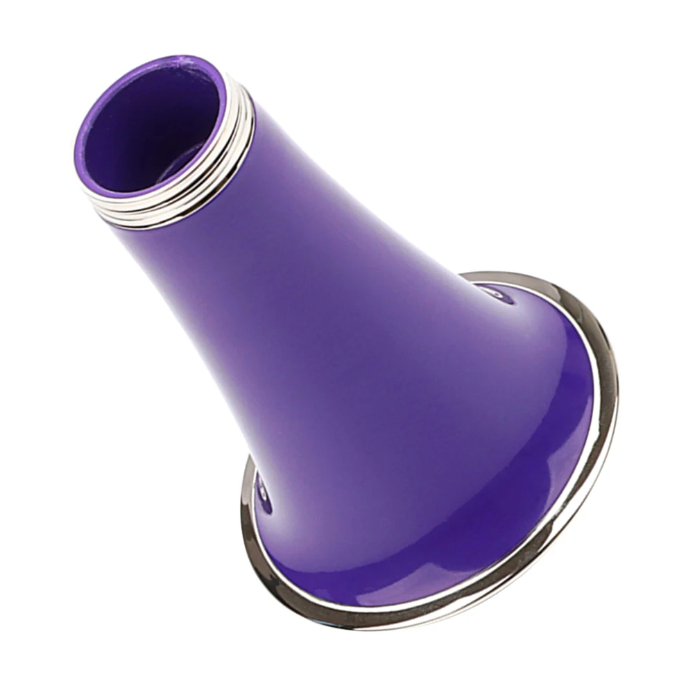 Clarinet Trumpet Bell for Replacement Music Instrument Musical Small Beginner Purple Plastic
Clarinet Trumpet Bell for Replacement Music Instrument Musical Small Beginner Purple Plastic
