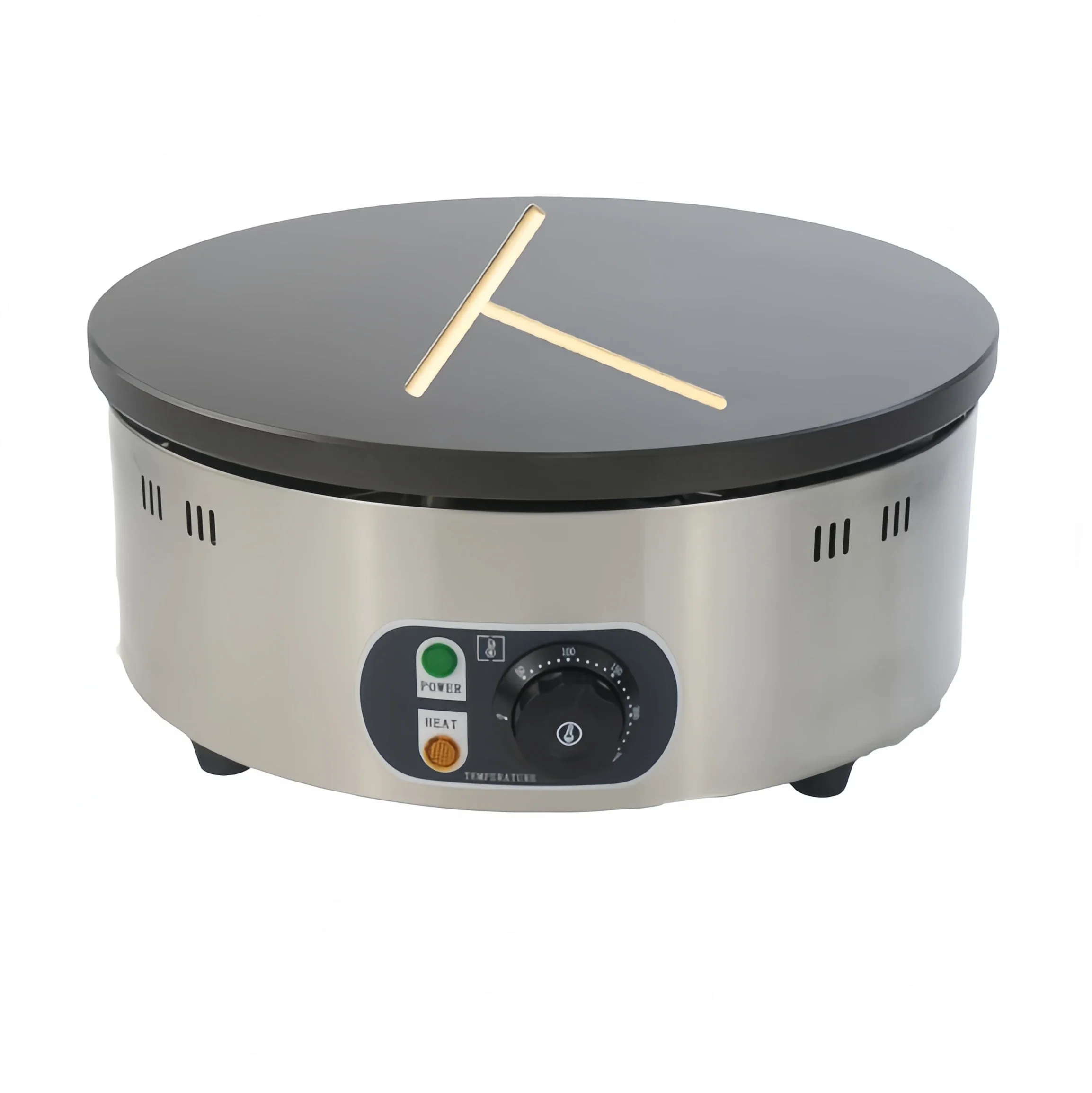 Commercial Gas/Electric Crepe Maker Round Single Head Mini Nonstick Tacos Pan 400x400x160mm 1 Year Warranty
Commercial Gas/Electric Crepe Maker Round Single Head Mini Nonstick Tacos Pan 400x400x160mm 1 Year Warranty