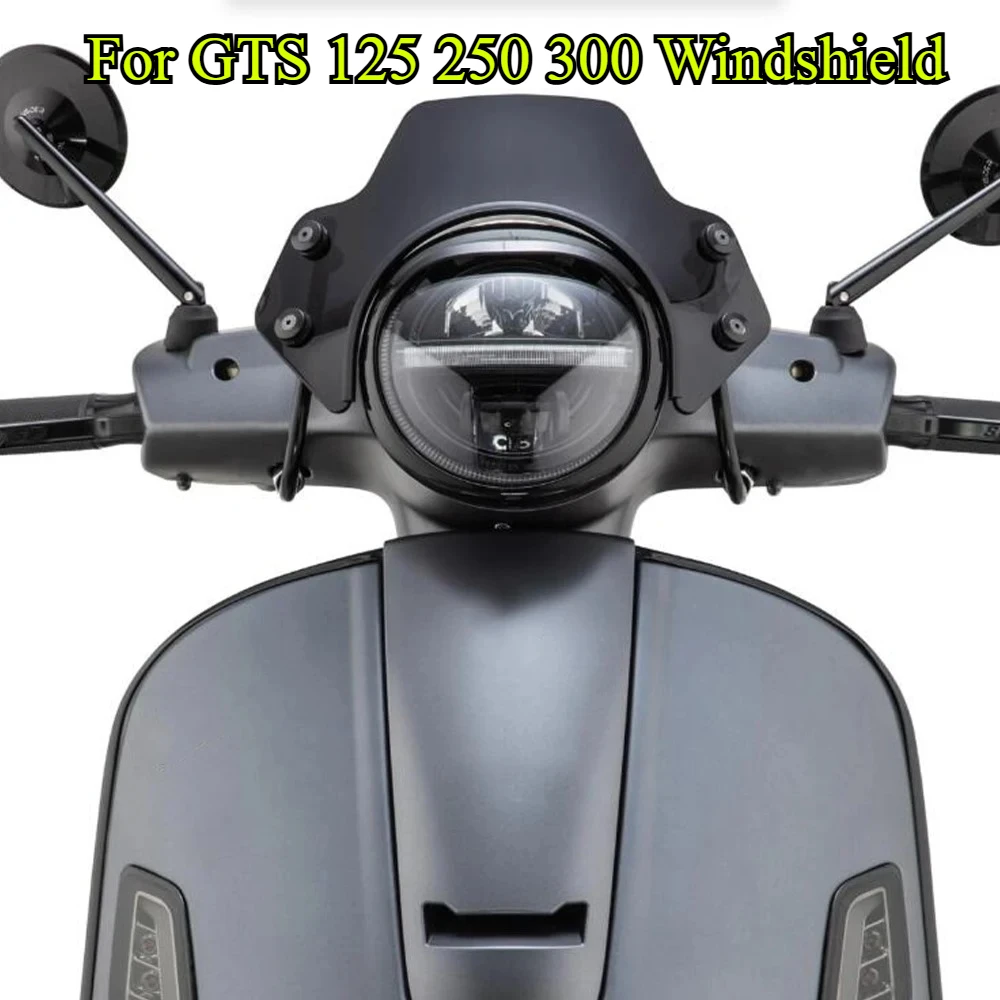For Vespa GTS 125 GTS 250 GTS 300 Super 125-300 Motorcycle Windshield Modification Accessories Wind Deflector Protective Cover
For Vespa GTS 125 GTS 250 GTS 300 Super 125-300 Motorcycle Windshield Modification Accessories Wind Deflector Protective Cover