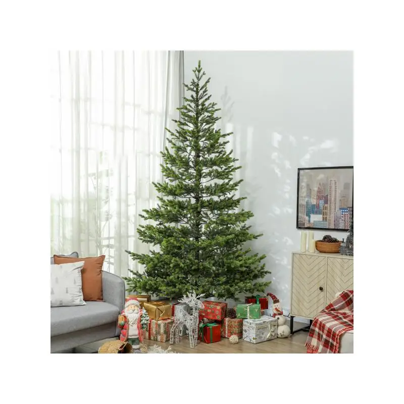 9ft Xmas Tree with Pre-Lit Lights and Decorations for Festive Holiday Cheer
9ft Xmas Tree with Pre-Lit Lights and Decorations for Festive Holiday Cheer