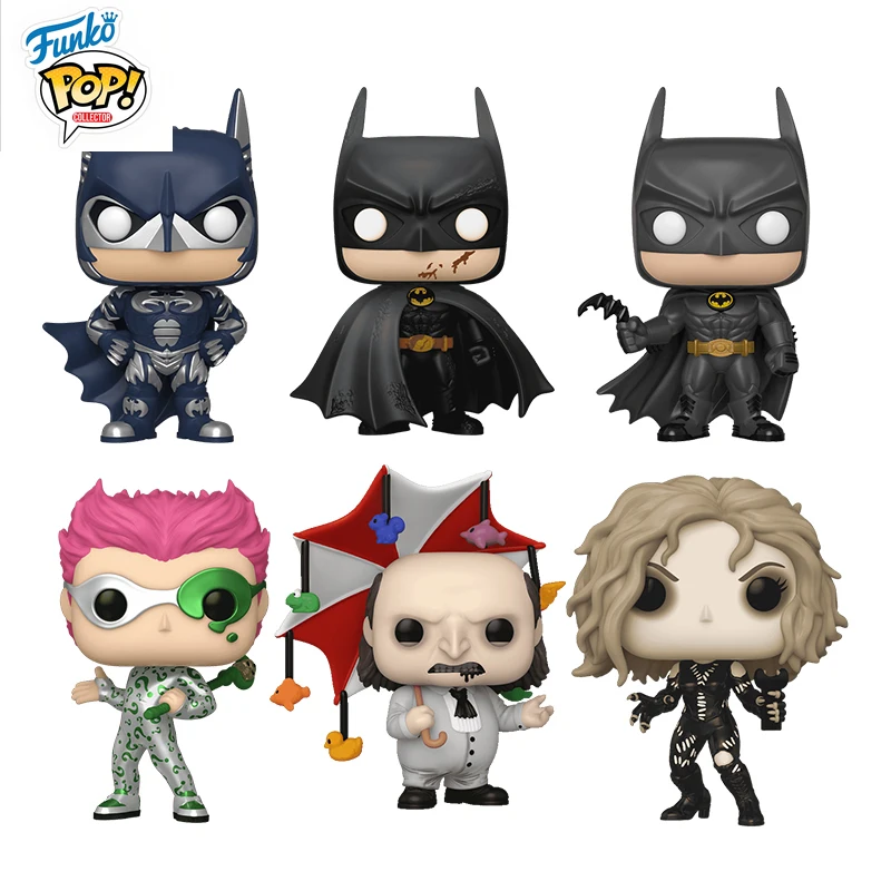 In Stock FUNKO POP Original Co-branded DC Keaton Batman Clooney Penguin Man Limited Mobile Phone Model Collection Holiday Gifts
In Stock FUNKO POP Original Co-branded DC Keaton Batman Clooney Penguin Man Limited Mobile Phone Model Collection Holiday Gifts
