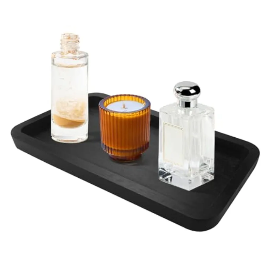 Bamboo Vanity Bathroom Tray for Counter, Bamboo Tray for Bathroom, Toilet Tank, Perfume 11.8L x 5.9W x 0.8H inch
Bamboo Vanity Bathroom Tray for Counter, Bamboo Tray for Bathroom, Toilet Tank, Perfume 11.8L x 5.9W x 0.8H inch