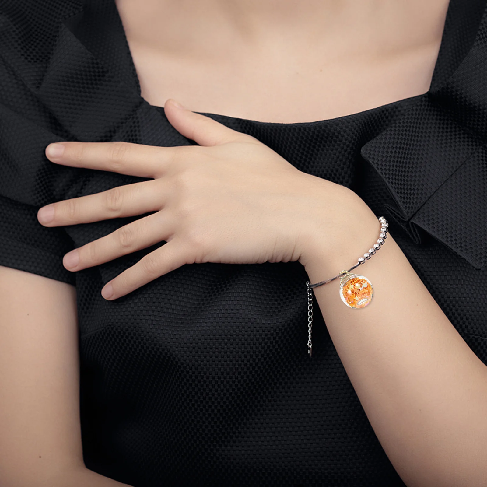 50Pcs Glass Ball Necklace Bracelet Pendants Colored DIY Handmade Lightweight Charms for Jewelry Crafting DIY Accessories Gifts 
50Pcs Glass Ball Necklace Bracelet Pendants Colored DIY Handmade Lightweight Charms for Jewelry Crafting DIY Accessories Gifts