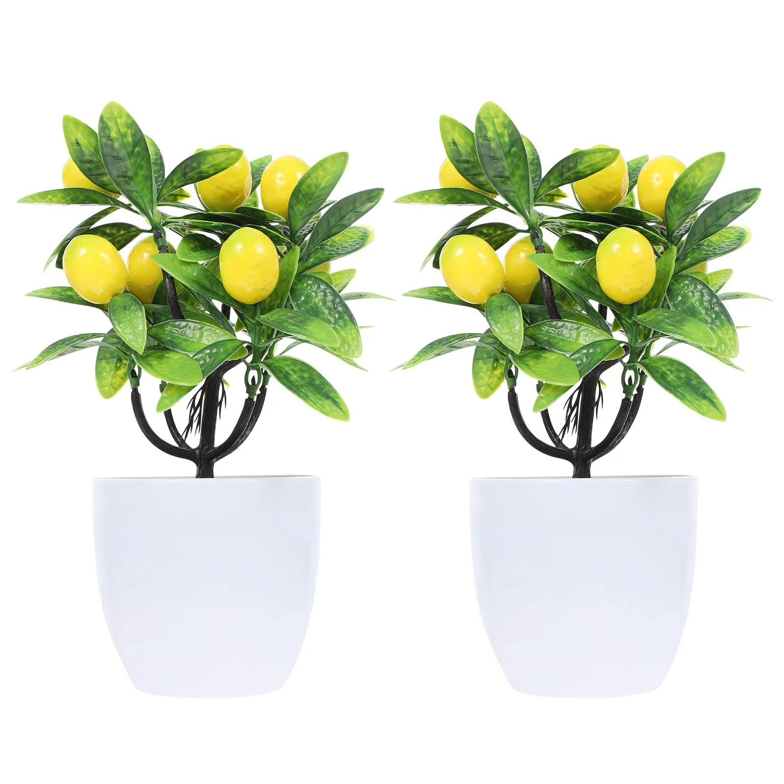 2 Pcs Simulated Lemon Ornaments Faux Plant Mini Trees Outdoor Decor Front Porch Plastic Office Topiary Centerpiece
2 Pcs Simulated Lemon Ornaments Faux Plant Mini Trees Outdoor Decor Front Porch Plastic Office Topiary Centerpiece