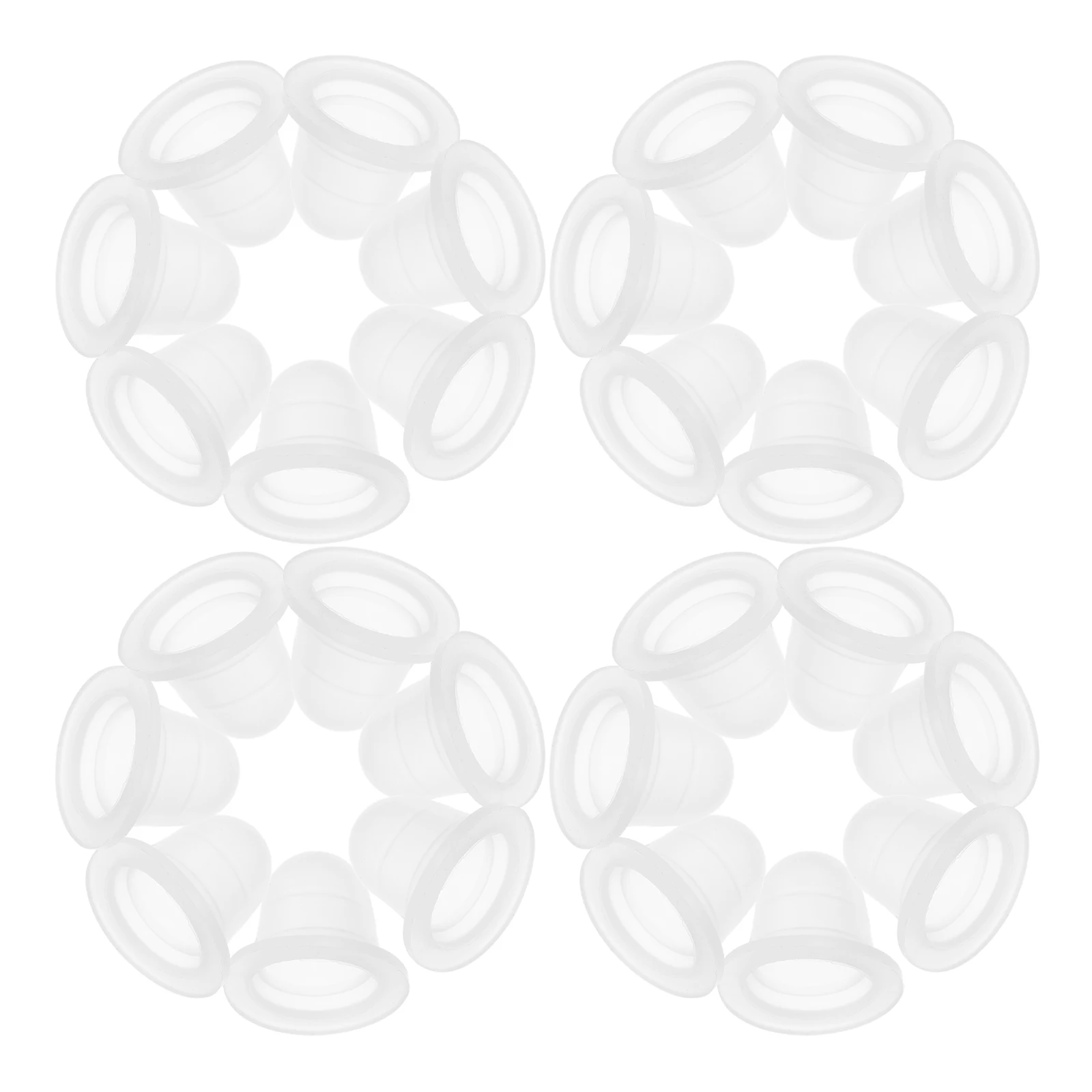 100pcs Silicone Ink Cup Cups Pigment Cups Reusable Ink Kit Kits Supplies Supplies For Eyelash Makeup Size S
100pcs Silicone Ink Cup Cups Pigment Cups Reusable Ink Kit Kits Supplies Supplies For Eyelash Makeup Size S