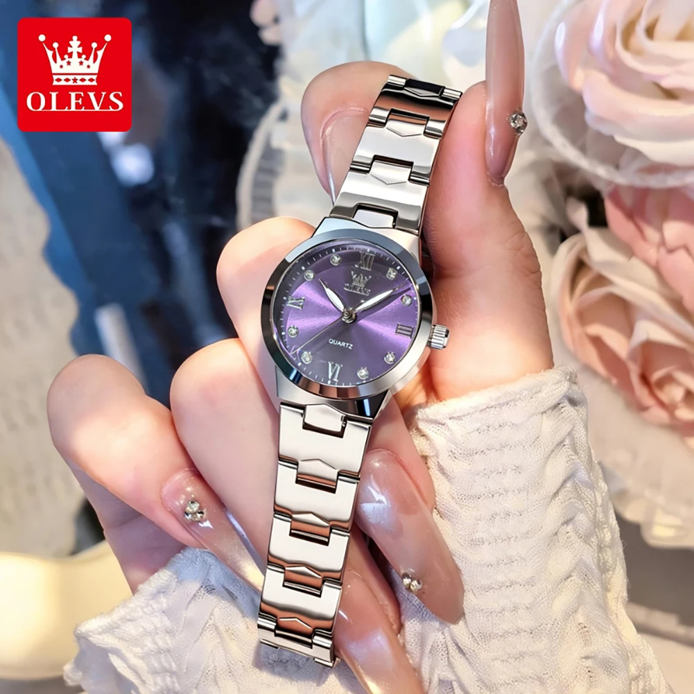 OLEVS 3735 Ladies' Watch Automatic Date Diamond Dial Stainless Steel Waterproof Elegant Quartz Watch Ladies
OLEVS 3735 Ladies' Watch Automatic Date Diamond Dial Stainless Steel Waterproof Elegant Quartz Watch Ladies
