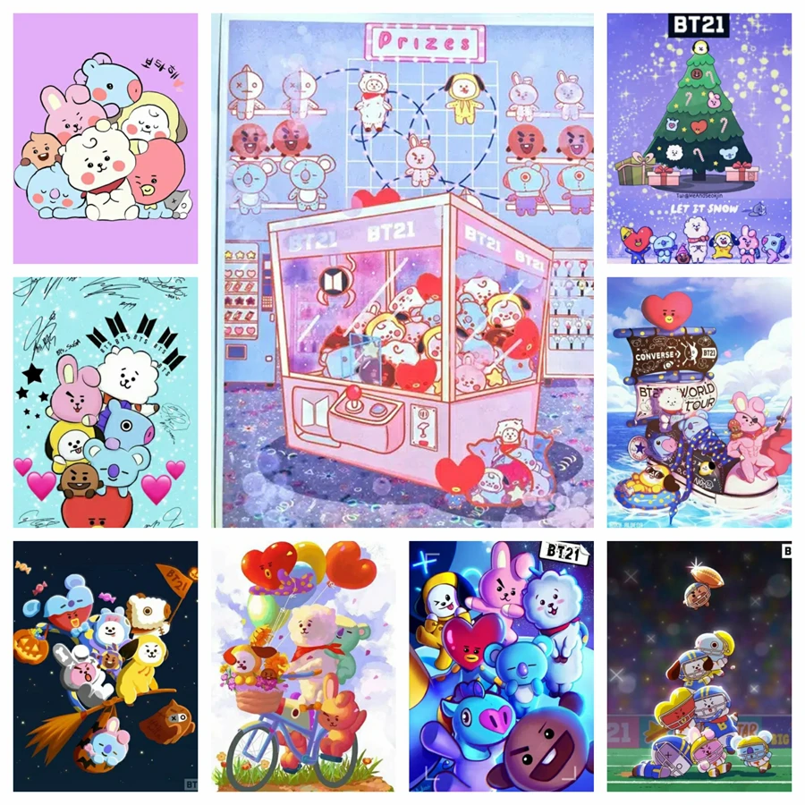 5d Diy Diamond Air Painting Kpop Boys Group Cartoon BT21ed Kawaii Cute Anime New Collection Embroidery Jewelry Home Decor
5d Diy Diamond Air Painting Kpop Boys Group Cartoon BT21ed Kawaii Cute Anime New Collection Embroidery Jewelry Home Decor