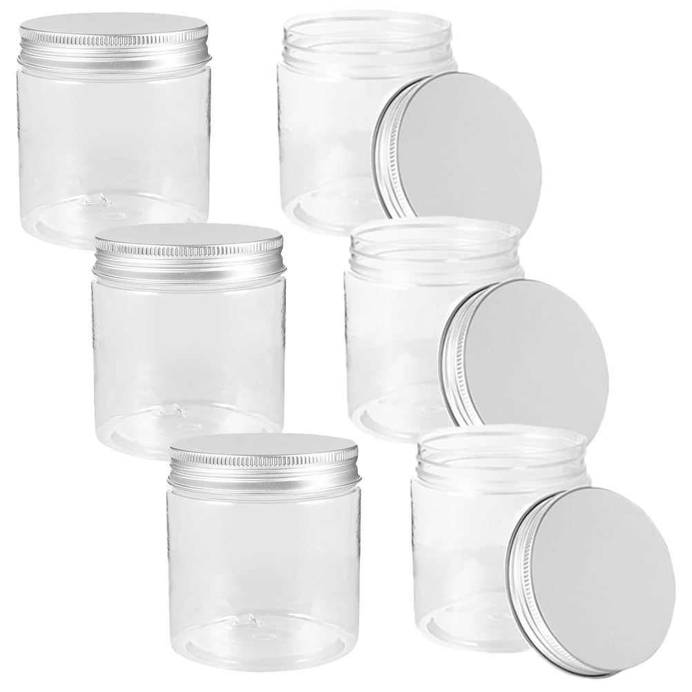 6 Pcs Mini Plastic Bottle Glass Jars with Lids Spice Pot Honey Container Yogurt Aluminum Baby Small Preservation Mason
6 Pcs Mini Plastic Bottle Glass Jars with Lids Spice Pot Honey Container Yogurt Aluminum Baby Small Preservation Mason
