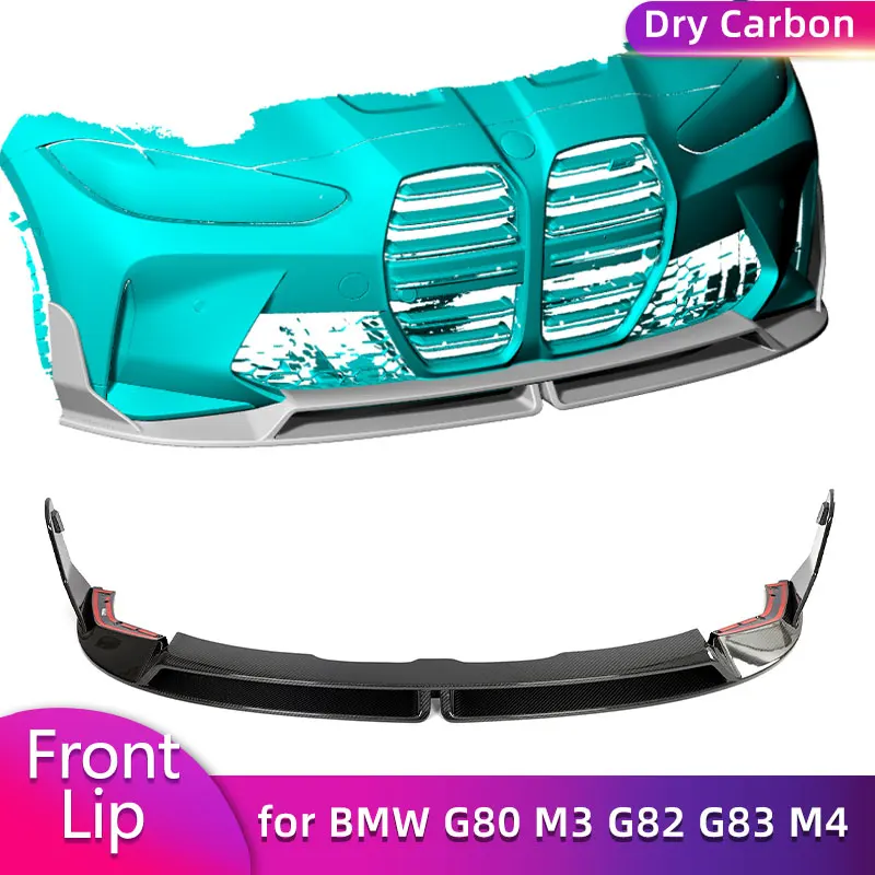 Prepreg Dry Carbon Front Bumper Lip Spoiler for BMW G80 M3 G82 G83 M4 2021-2023 Car Racing Front Lip Chin Apron Body Kits
Prepreg Dry Carbon Front Bumper Lip Spoiler for BMW G80 M3 G82 G83 M4 2021-2023 Car Racing Front Lip Chin Apron Body Kits