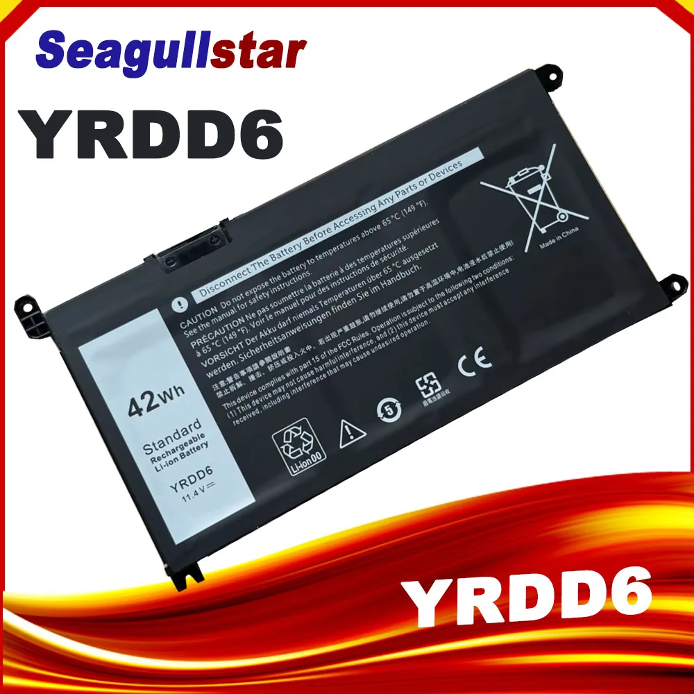 Аккумулятор YRDD6 1VX1H для Dell Inspiron 5482 5485 7586 3583 5491 5591 3310 2-in-1 5593 5584 3493 5480 3584 5493 Vostro 3491 5490
Аккумулятор YRDD6 1VX1H для Dell Inspiron 5482 5485 7586 3583 5491 5591 3310 2-in-1 5593 5584 3493 5480 3584 5493 Vostro 3491 5490