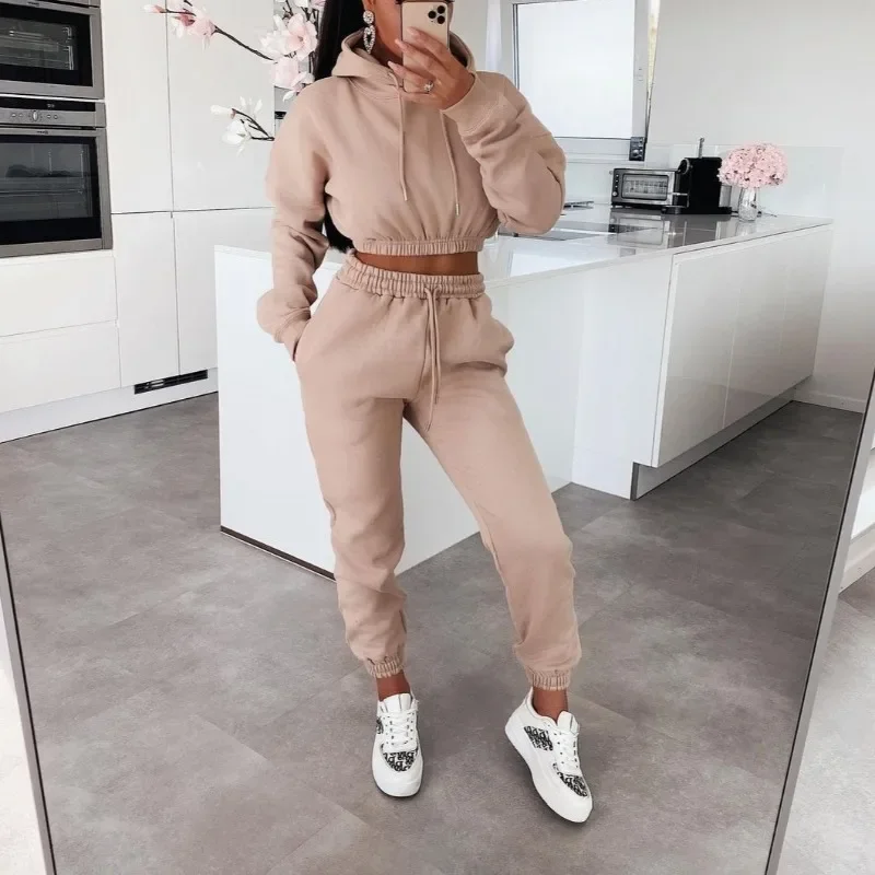 Sport Women Tracksuit Autumn Winter Hooded Sweatshirt Hoodies Pencil Pants Two Piece Set Fitness Workout Outfits Streetwear
Sport Women Tracksuit Autumn Winter Hooded Sweatshirt Hoodies Pencil Pants Two Piece Set Fitness Workout Outfits Streetwear