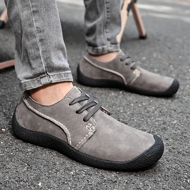 Повседневная обувь для отдыха и поездок на работу, мужские легкие уличные кроссовки на шнуровке, нескользящая износостойкая походная обувь, мужские большие размеры 46
Повседневная обувь для отдыха и поездок на работу, мужские легкие уличные кроссовки на шнуровке, нескользящая износостойкая походная обувь, мужские большие размеры 46