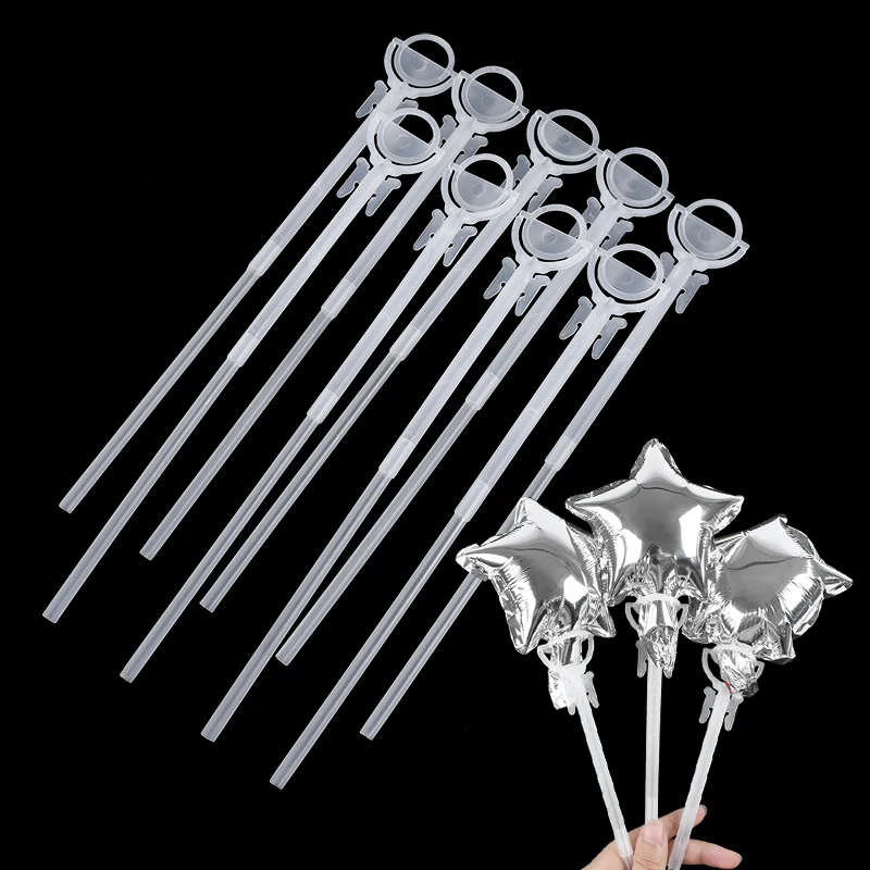 10pcs Aluminum Foil Balloon Stick Transparent Clear Balloon Supporting Rods With Cup Wedding Birthday Party Balloon Accessories
10pcs Aluminum Foil Balloon Stick Transparent Clear Balloon Supporting Rods With Cup Wedding Birthday Party Balloon Accessories