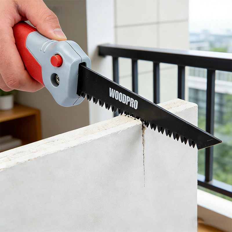 Drywall Saw Folding Hand Saw with Teflon Coated SK5 Steel Blade Sharp Cutting Tool for Drywall Gypsum Board Home Renovation
Drywall Saw Folding Hand Saw with Teflon Coated SK5 Steel Blade Sharp Cutting Tool for Drywall Gypsum Board Home Renovation