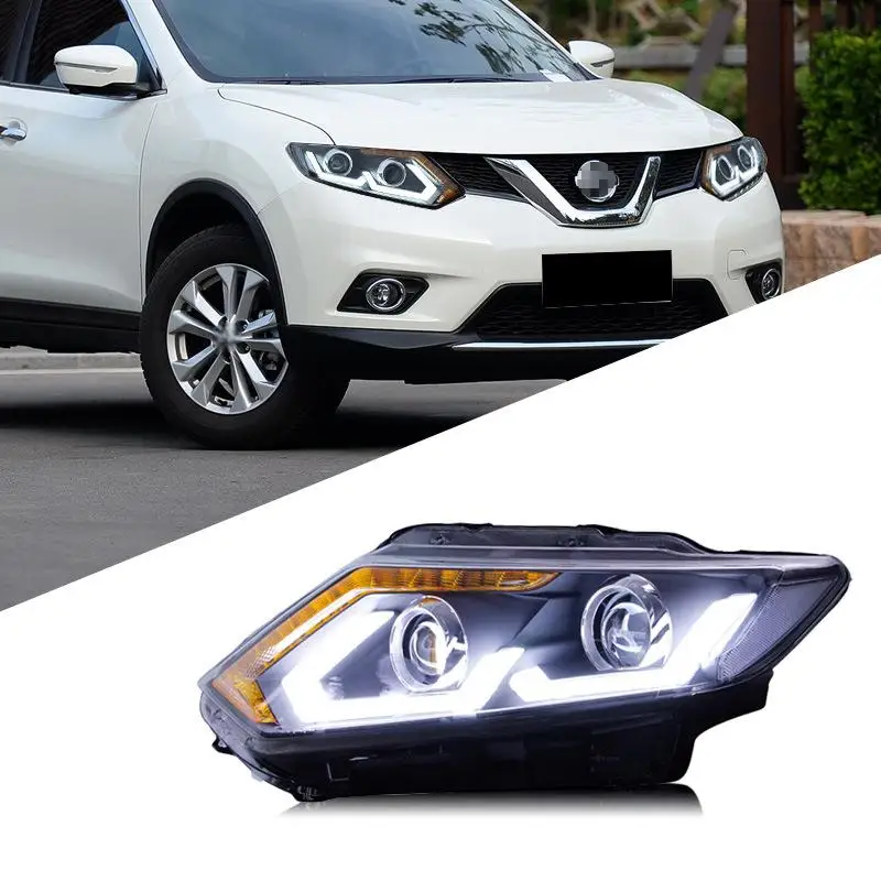 Car Front Lamps For X-trail 2014-2016 Auto Headlights Assembly Upgrade Led Double U Projector 2 Lens Tool Accessories
Car Front Lamps For X-trail 2014-2016 Auto Headlights Assembly Upgrade Led Double U Projector 2 Lens Tool Accessories