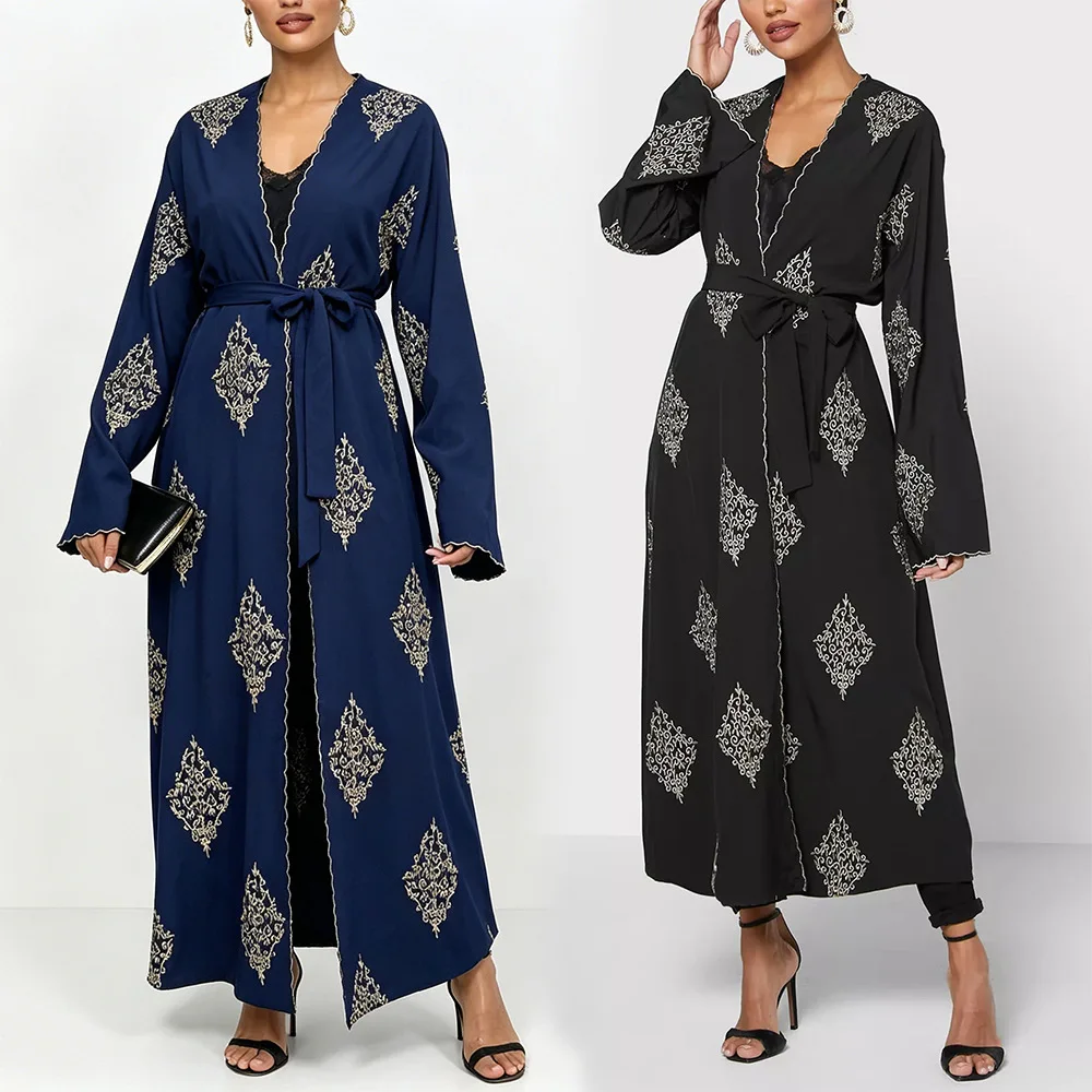 Modest Abaya Ramadan Dubai Robe Femme Musulmane Turkey Kaftan Islamic Clothing Muslim For Women Kimono Caftan Marocain Cardigan
Modest Abaya Ramadan Dubai Robe Femme Musulmane Turkey Kaftan Islamic Clothing Muslim For Women Kimono Caftan Marocain Cardigan