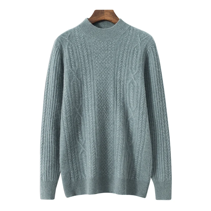 High-grade 2022 New Autumn 100% Pure Cashmere Knit Sweaters Winter Fashion Clothing Men's Sweater Thicken Slim Fit Men Pullover
High-grade 2022 New Autumn 100% Pure Cashmere Knit Sweaters Winter Fashion Clothing Men's Sweater Thicken Slim Fit Men Pullover
