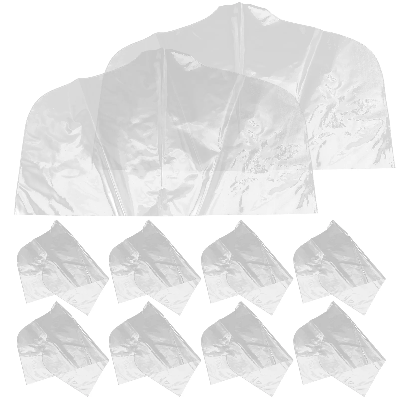 10 Pcs Clothes Protectors for Hanging Baggies Protective Cover Covers Shoulder Clothing
10 Pcs Clothes Protectors for Hanging Baggies Protective Cover Covers Shoulder Clothing