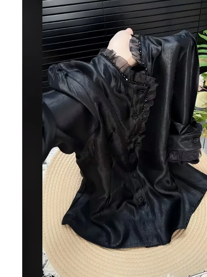 2026 New plus Size Elegant Slimming Long Sleeve Shirt Women's Fashionable Versatile Meat Covering Top Casual Style Polyester ...
2026 New plus Size Elegant Slimming Long Sleeve Shirt Women's Fashionable Versatile Meat Covering Top Casual Style Polyester ...