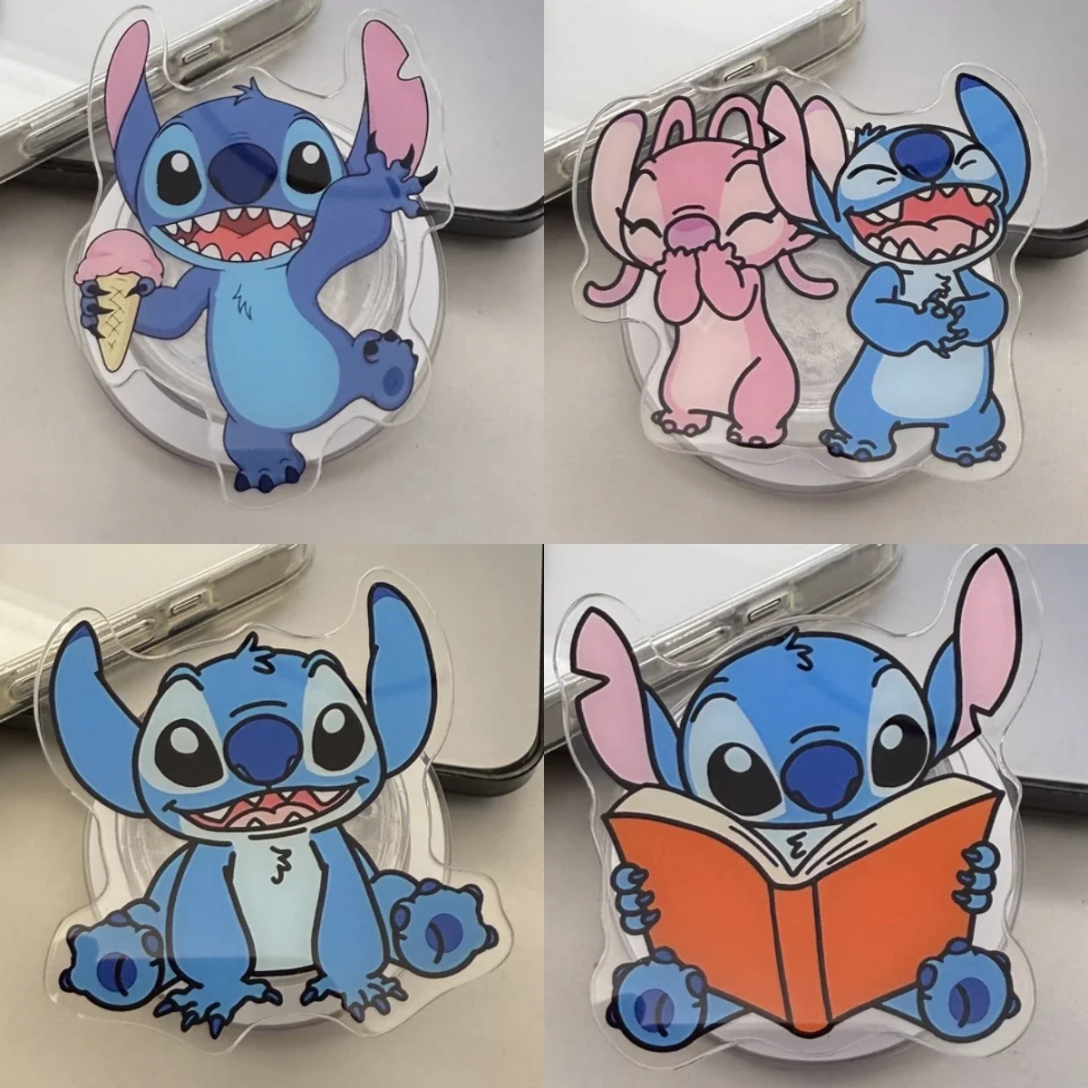 Милый мультфильм Дисней Стич для Magsafe магнитный телефон Griptok Grip Tok подставка для iPhone складной чехол для беспроводной зарядки держатель
Милый мультфильм Дисней Стич для Magsafe магнитный телефон Griptok Grip Tok подставка для iPhone складной чехол для беспроводной зарядки держатель