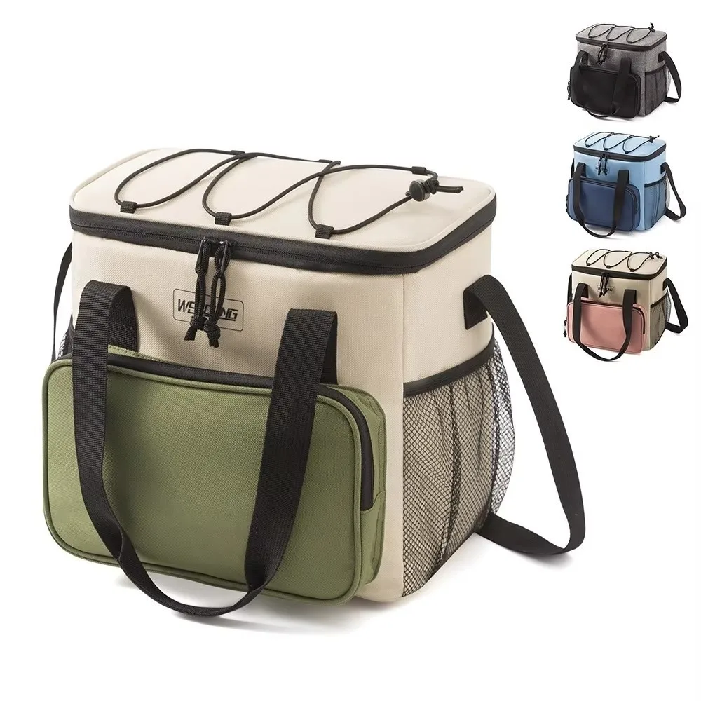 Portable 14L Insulation Bag Large Capacity Waterproof Thermal Lunch Bag Durable Oxford Cloth Picnic Bag Food Storage
Portable 14L Insulation Bag Large Capacity Waterproof Thermal Lunch Bag Durable Oxford Cloth Picnic Bag Food Storage
