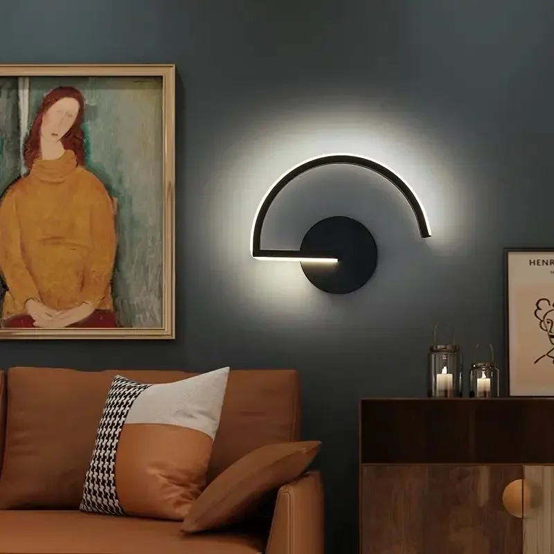 Modern LED Wall Lamp Nordic Bedroom Bedside Living Room Wall Light For Indoor Balcony Corridor Stairs Lighting Decoration Lamp
Modern LED Wall Lamp Nordic Bedroom Bedside Living Room Wall Light For Indoor Balcony Corridor Stairs Lighting Decoration Lamp