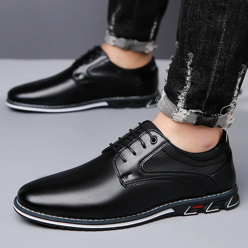 Retro Men Business Leather Shoes Fashion Casual Shoes for Men Office Brown Knight Loafers Elegant Breathable Men's Leather Shoes
Retro Men Business Leather Shoes Fashion Casual Shoes for Men Office Brown Knight Loafers Elegant Breathable Men's Leather Shoes
