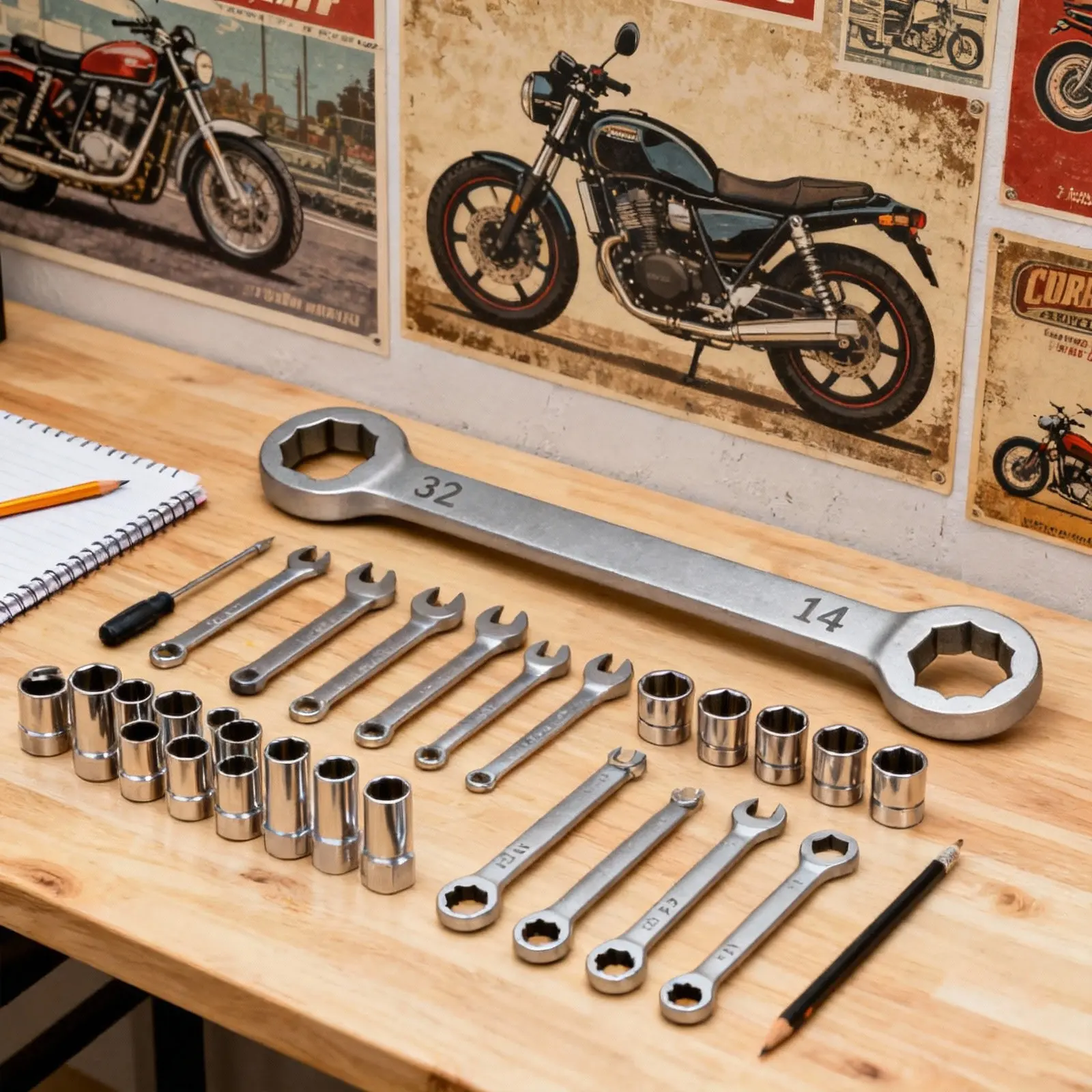 Motorcycle Axle Wrench Versatile Front Rear Axle Removal Tool Lightweight Portable Chrome Vanadium Motorcycle Maintenance Repair
Motorcycle Axle Wrench Versatile Front Rear Axle Removal Tool Lightweight Portable Chrome Vanadium Motorcycle Maintenance Repair