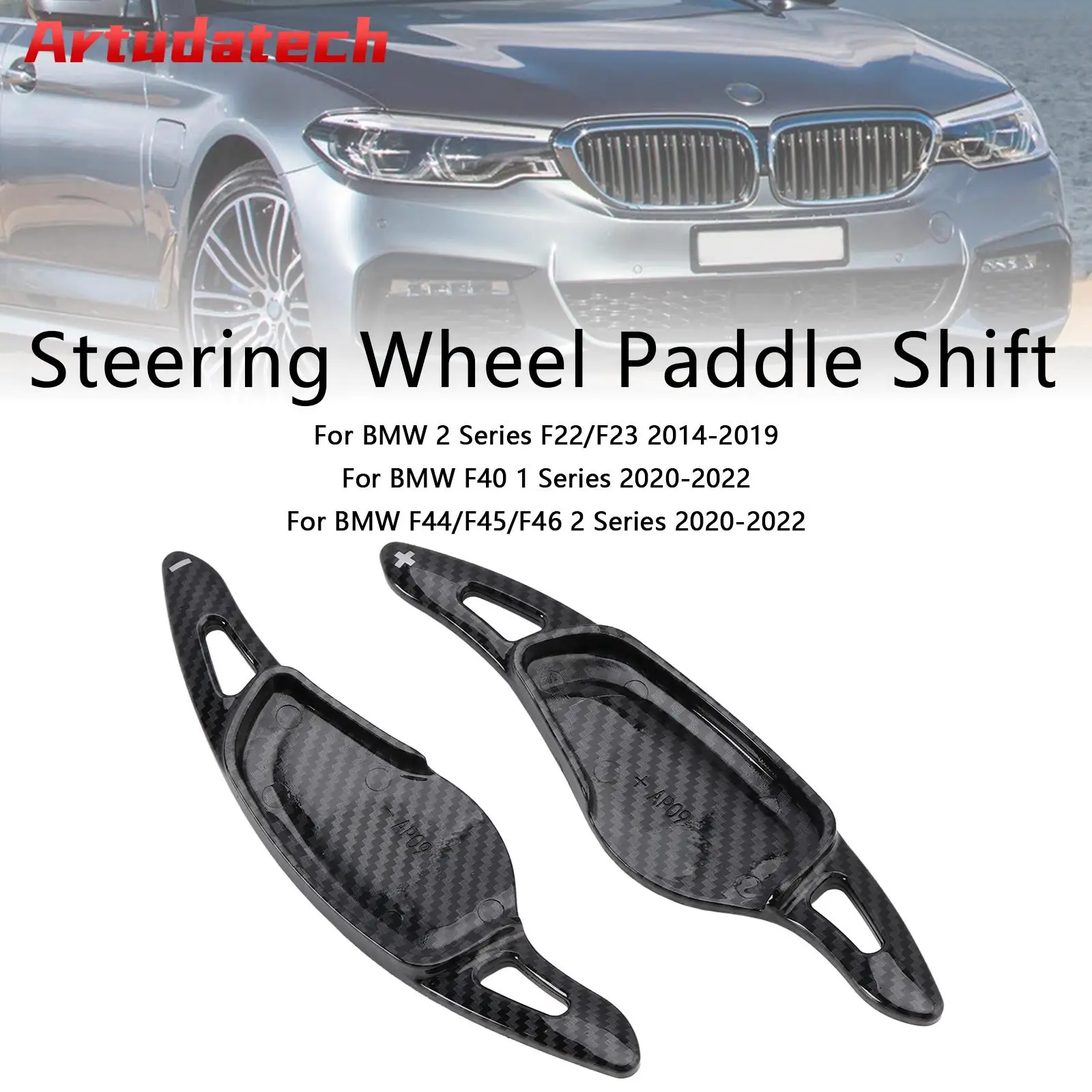 Artudatech Carbon Look Steering Wheel Paddle Shifter Fit for BMW 3 4 5 G20 G22 G30 2018+ Car Accessories
Artudatech Carbon Look Steering Wheel Paddle Shifter Fit for BMW 3 4 5 G20 G22 G30 2018+ Car Accessories