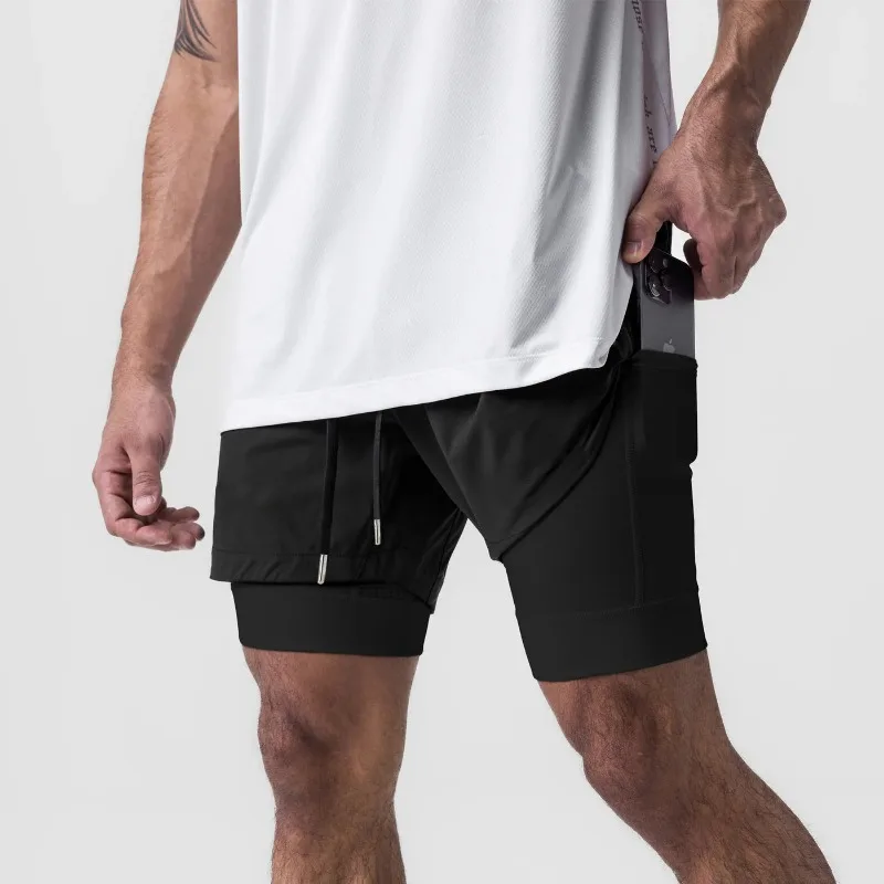 Men's Digital Camo 2-in-1 Running Shorts Quick Dry Athletic Workout Shorts with Compression Liner for Gym Training
Men's Digital Camo 2-in-1 Running Shorts Quick Dry Athletic Workout Shorts with Compression Liner for Gym Training