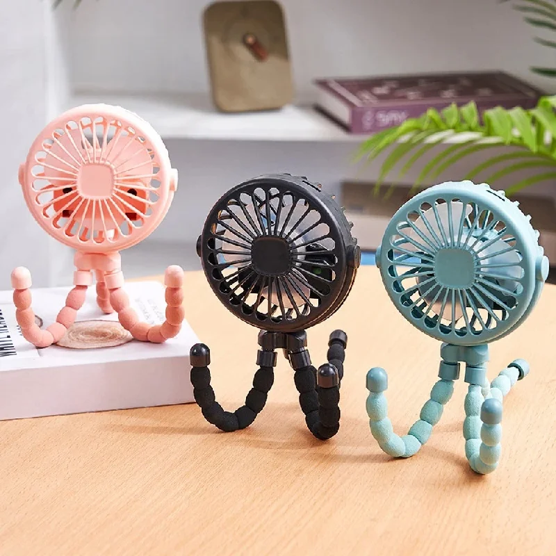 Multi Functional Student Baby Stroller Portable USB Rechargeable Lithium Battery Octopus Mini Fan
Multi Functional Student Baby Stroller Portable USB Rechargeable Lithium Battery Octopus Mini Fan