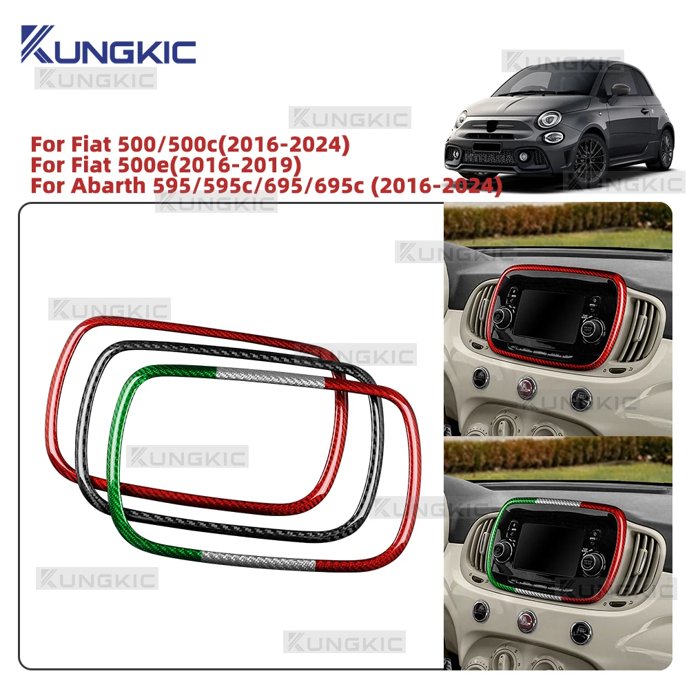 Real Dry Carbon Fiber Trim For Abarth 595 695 595C 695C Fiat 500 500C 2016-2024 Fiat 500e 2016-2019 Car 5/7inch Navigation Frame
Real Dry Carbon Fiber Trim For Abarth 595 695 595C 695C Fiat 500 500C 2016-2024 Fiat 500e 2016-2019 Car 5/7inch Navigation Frame