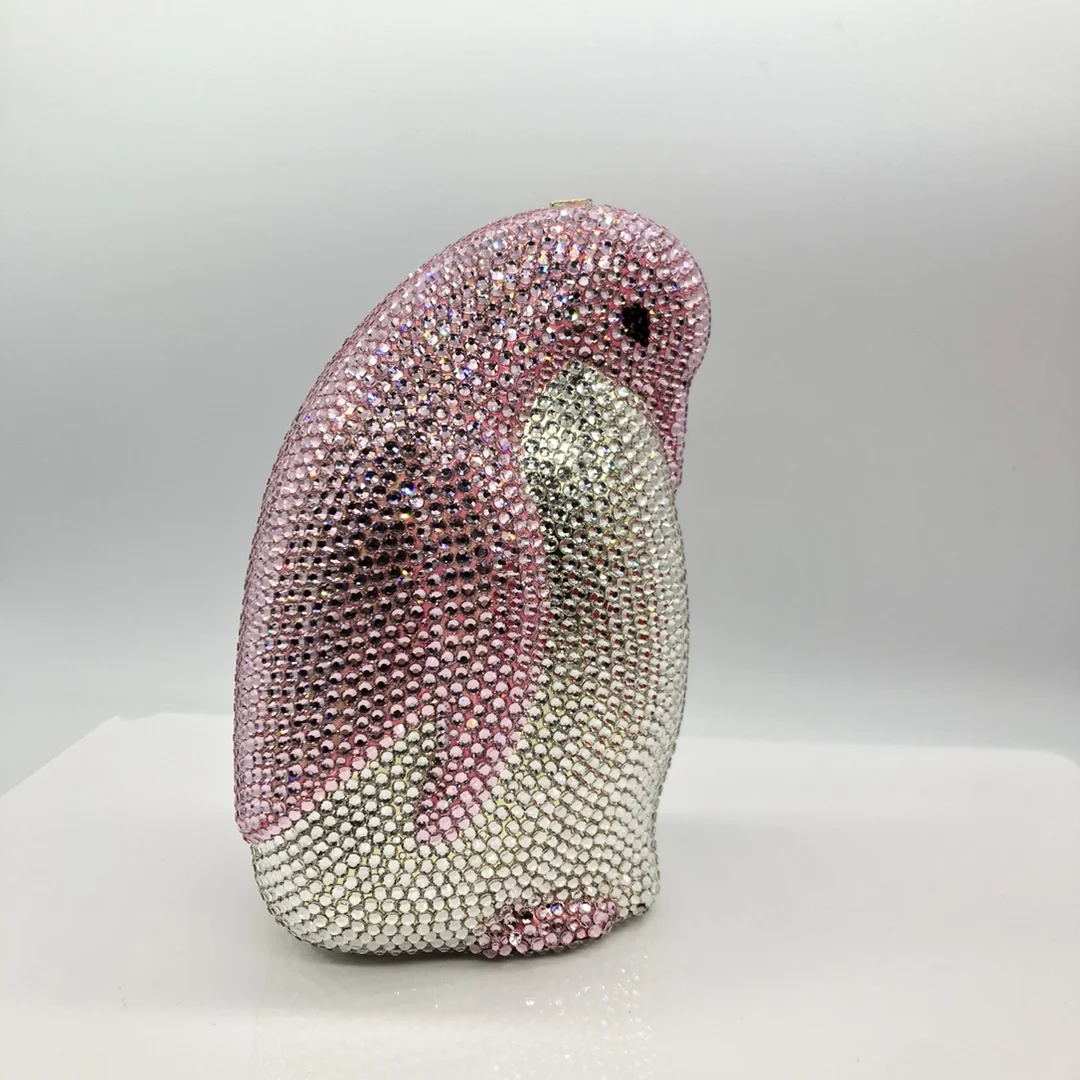 Penguin Diamond Dinner Bag High-end Flat Bottom Full Diamond Luxury Banquet Clutch Bag Celebrity Women's Crystal Bolsas De Mujer
Penguin Diamond Dinner Bag High-end Flat Bottom Full Diamond Luxury Banquet Clutch Bag Celebrity Women's Crystal Bolsas De Mujer