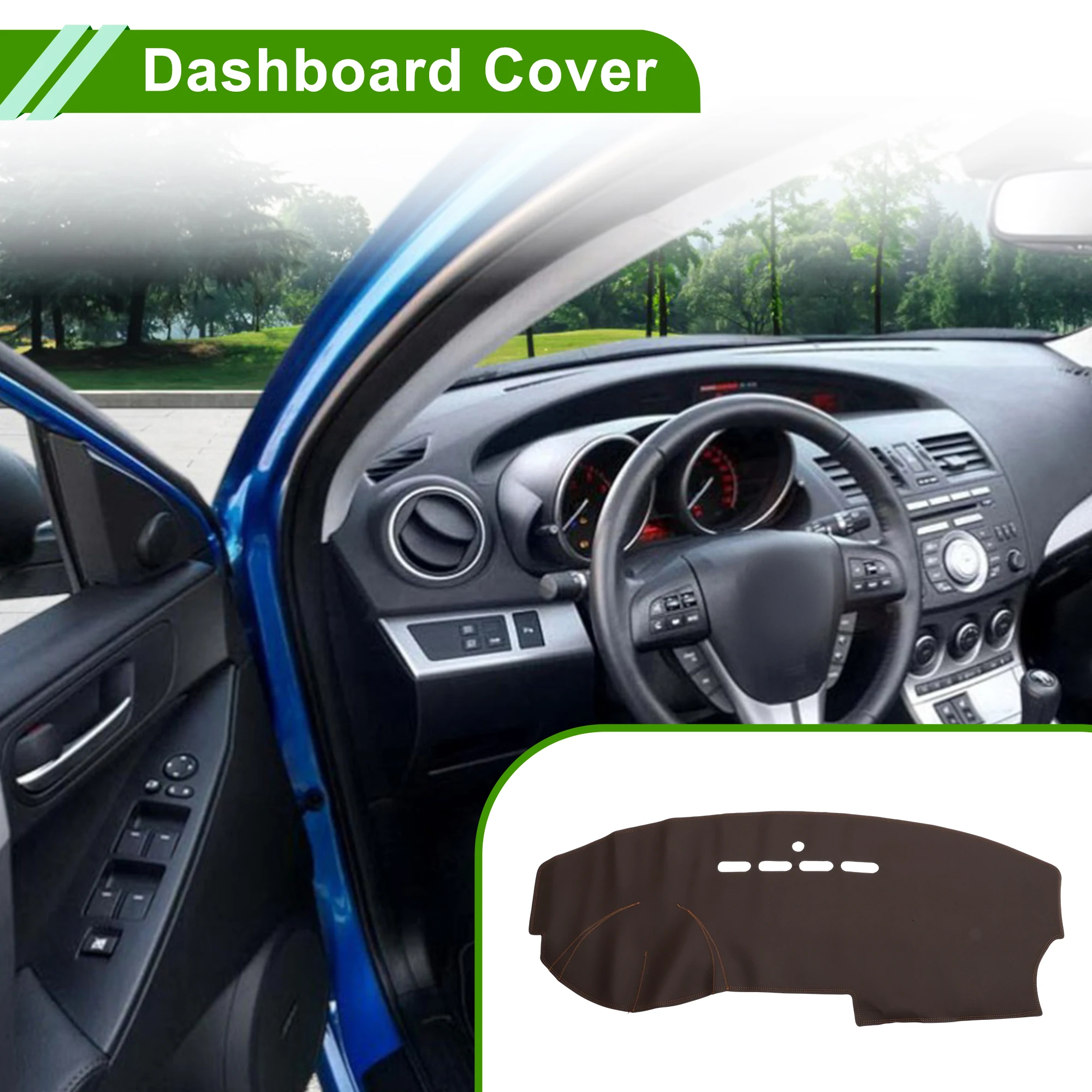 Накладка на приборную панель UXCELL для Mazda 3 2006-2012, без HUD, из искусственной кожи, коричневая, 1 шт.
Накладка на приборную панель UXCELL для Mazda 3 2006-2012, без HUD, из искусственной кожи, коричневая, 1 шт.