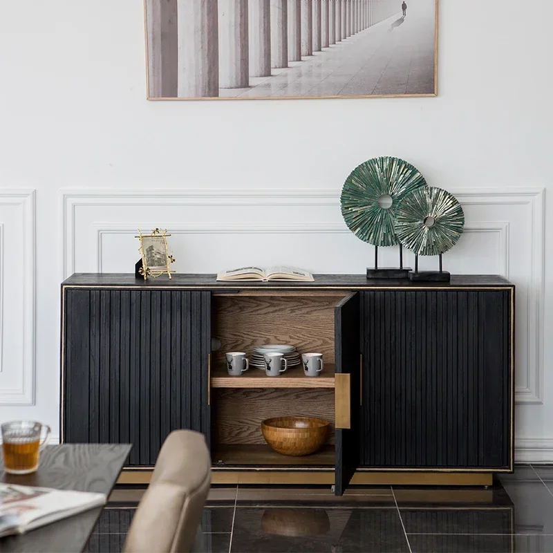 TAO Italian Affordable Luxury Style Two-Door Three-Door Meal Side Cabinet Vintage Organ Pleated Log Art Side Cabinet
TAO Italian Affordable Luxury Style Two-Door Three-Door Meal Side Cabinet Vintage Organ Pleated Log Art Side Cabinet