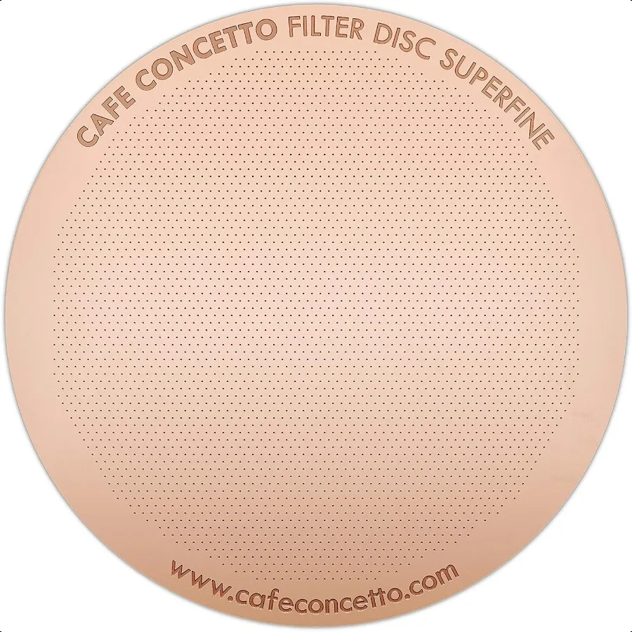 Filter for use in AeroPr Go AeroPr Coffee Makers erfine Premium Replacement Disc Reusable Metal Titanium Coated Stainl Steel. U
Filter for use in AeroPr Go AeroPr Coffee Makers erfine Premium Replacement Disc Reusable Metal Titanium Coated Stainl Steel. U